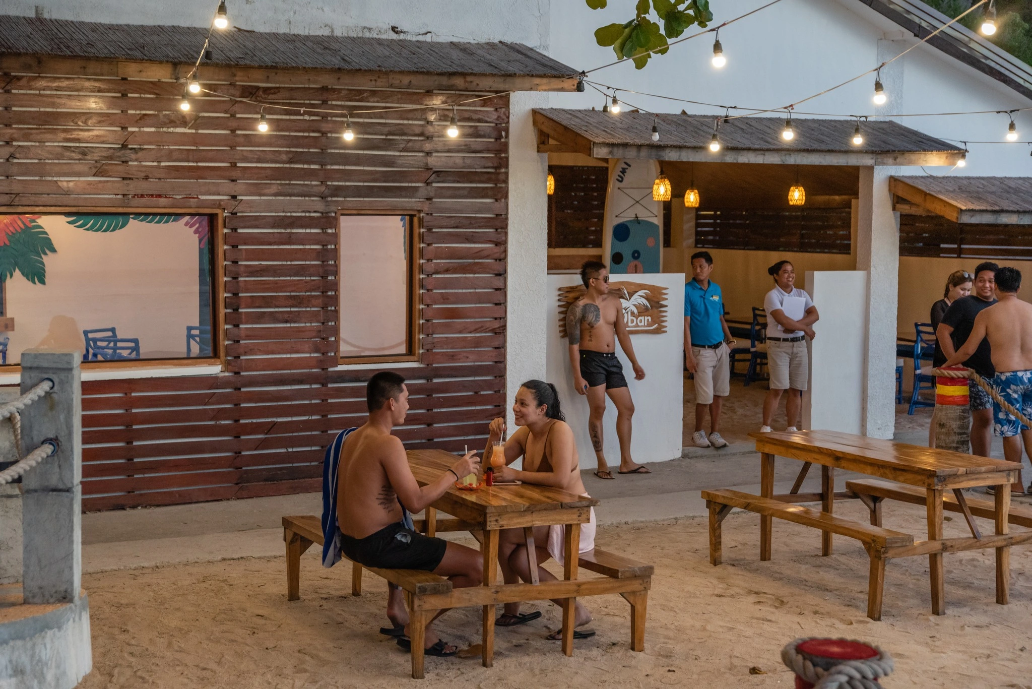 Image of Sand Bar of Matabungkay Beach Hotel