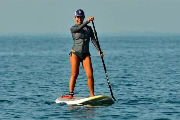 Stand up paddle board at Matabungkay Beach Hotel